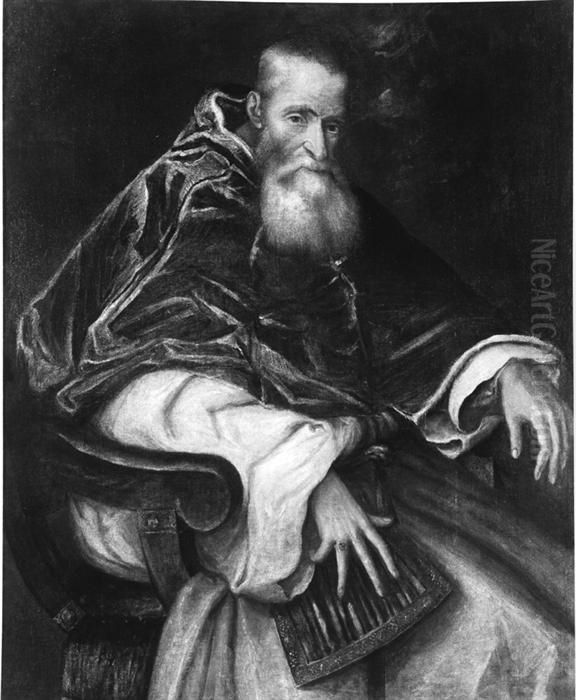 Ritratto di papa Paolo III Oil Painting by El Greco