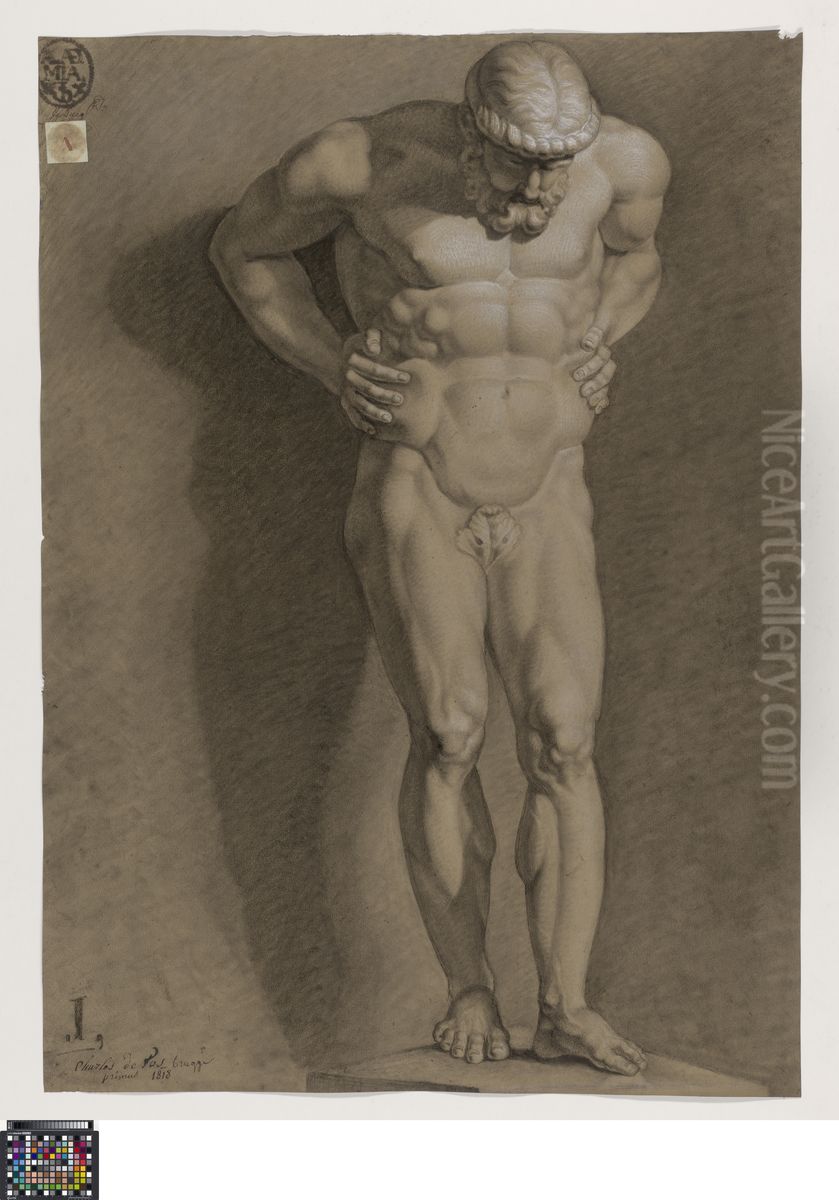 Atlas Oil Painting by Charles Devos