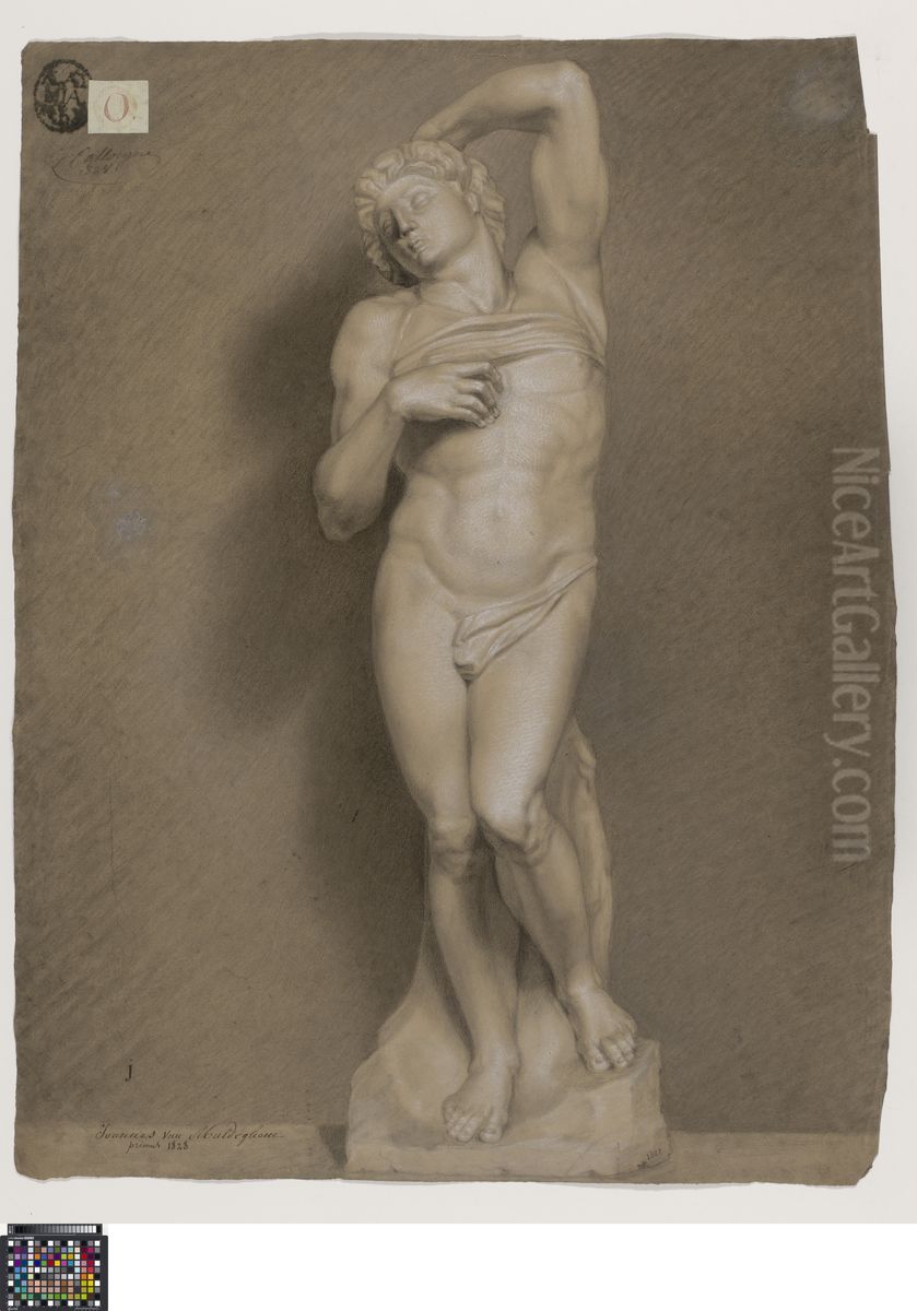 the dying slave Oil Painting by Jean-Baptiste Van Maldeghem