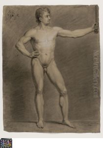 standing male nude standing male nude