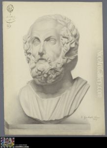 bust of Homer
