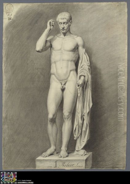 Marcellus as Hermes Logios Oil Painting by Louis Robert
