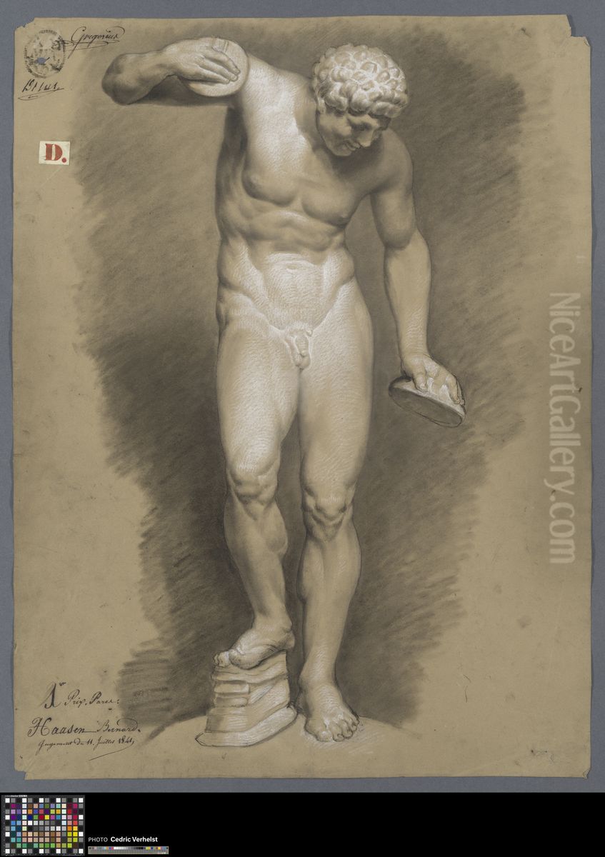 dancing satyr Oil Painting by Bernard Haazen