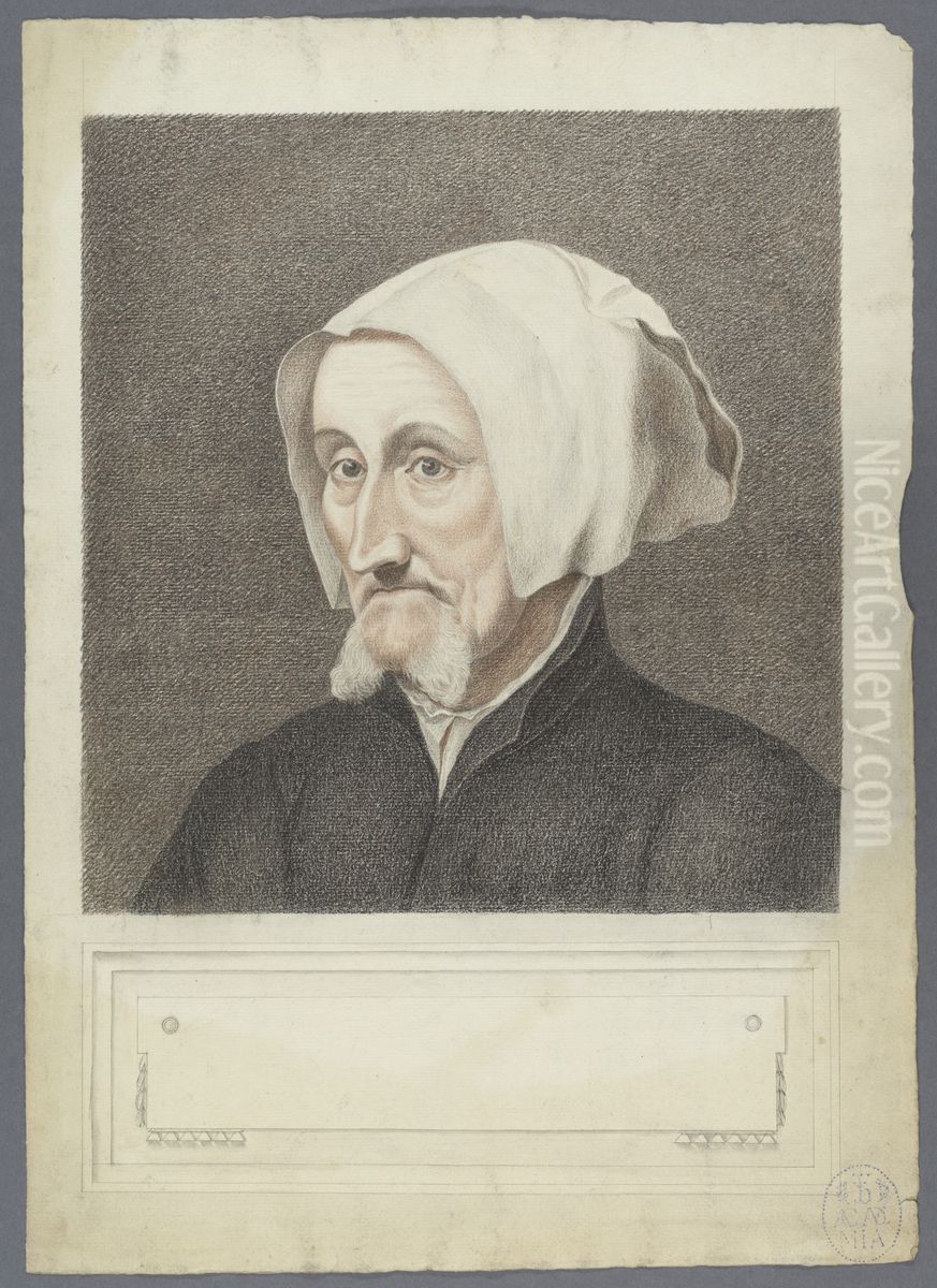 portrait Marguerite Halseber Oil Painting by Willem Adriaensz Key