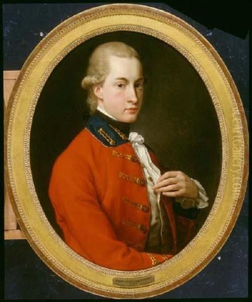 Portrait ofGeorge Herbert, 11th Earl of Pembroke(1756-1827) Oil Painting by Pompeo Batoni