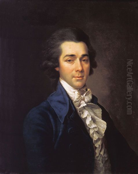 Portrat der Nikolay Alexandrovich Lvov Oil Painting by Dmitry Levitzky