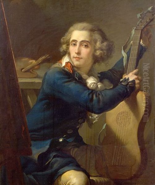 Self-portrait Oil Painting by Mauro Gandolfi