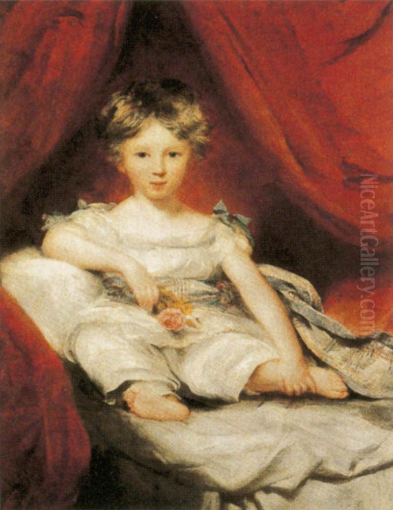 Portrait of Master Ainslie Oil Painting by Thomas Lawrence