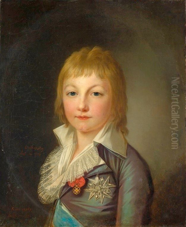 Portret Ludwika XVII (1785-1795). Oil Painting by Alexander Kucharsky