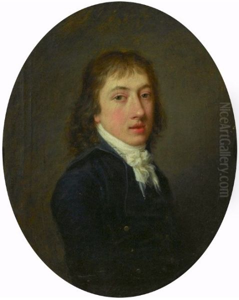 Portrait of Aleksander Potocki. Oil Painting by Gaspare Landi