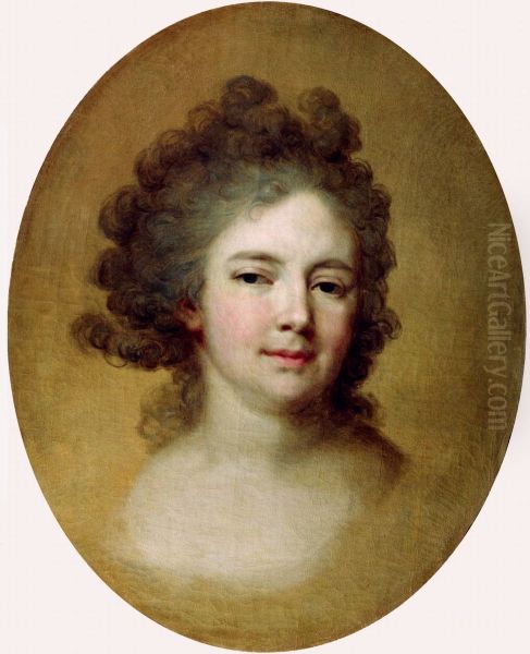 <<Portret velikoj knagini Marii Fedorovny>> Oil Painting by Vladimir Borovikovsky
