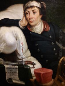 Tadeusz Kosciuszko convalescing during his stay in London.