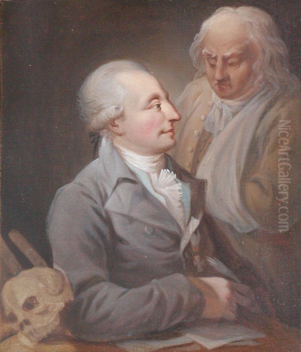 Portrait of Frederik Christian Winslow (1752-1811) Oil Painting by Christian August Lorentzen