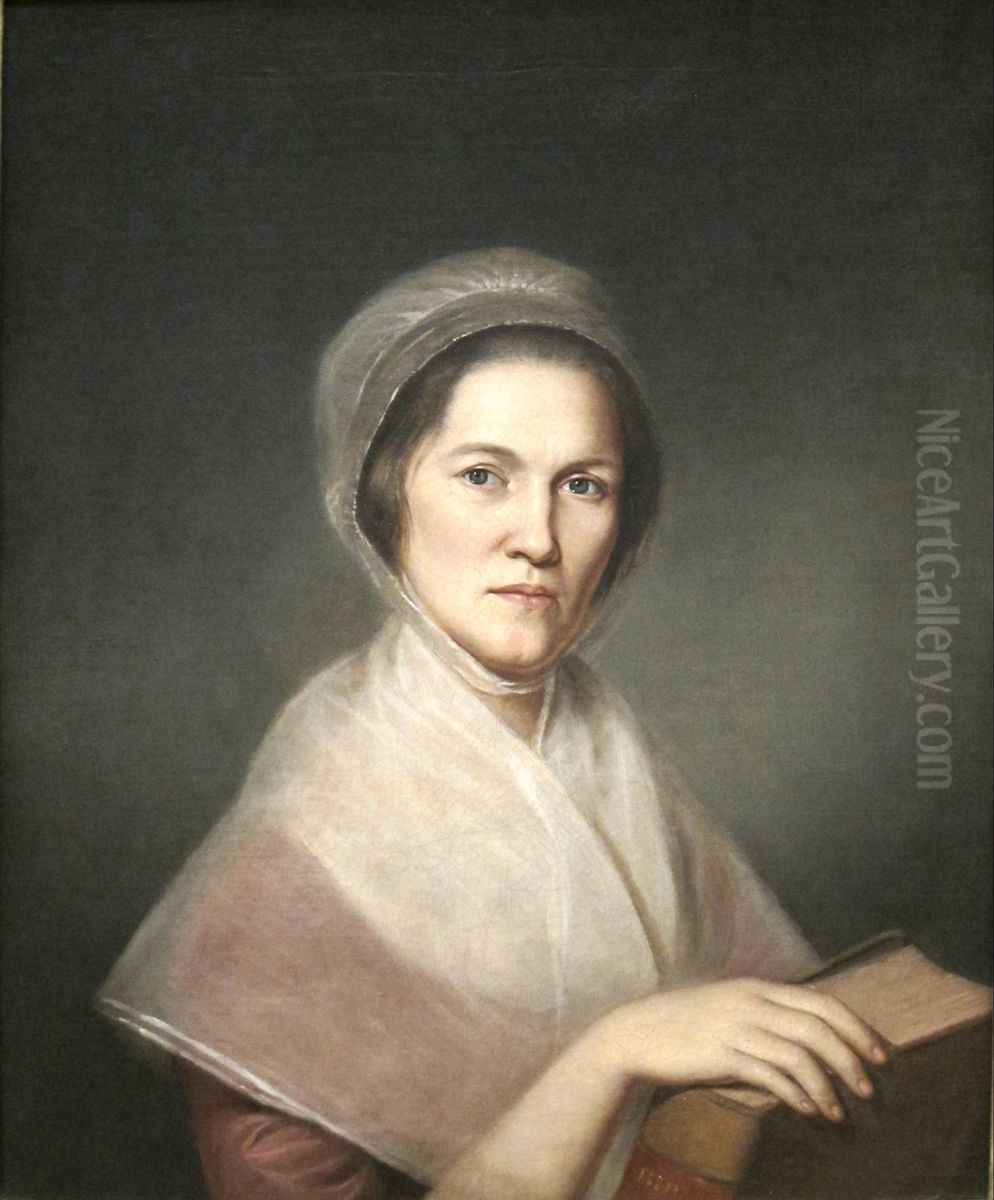 Portrait of Eleanor Miller (Mrs. Francis Bailey) Oil Painting by Charles Willson Peale