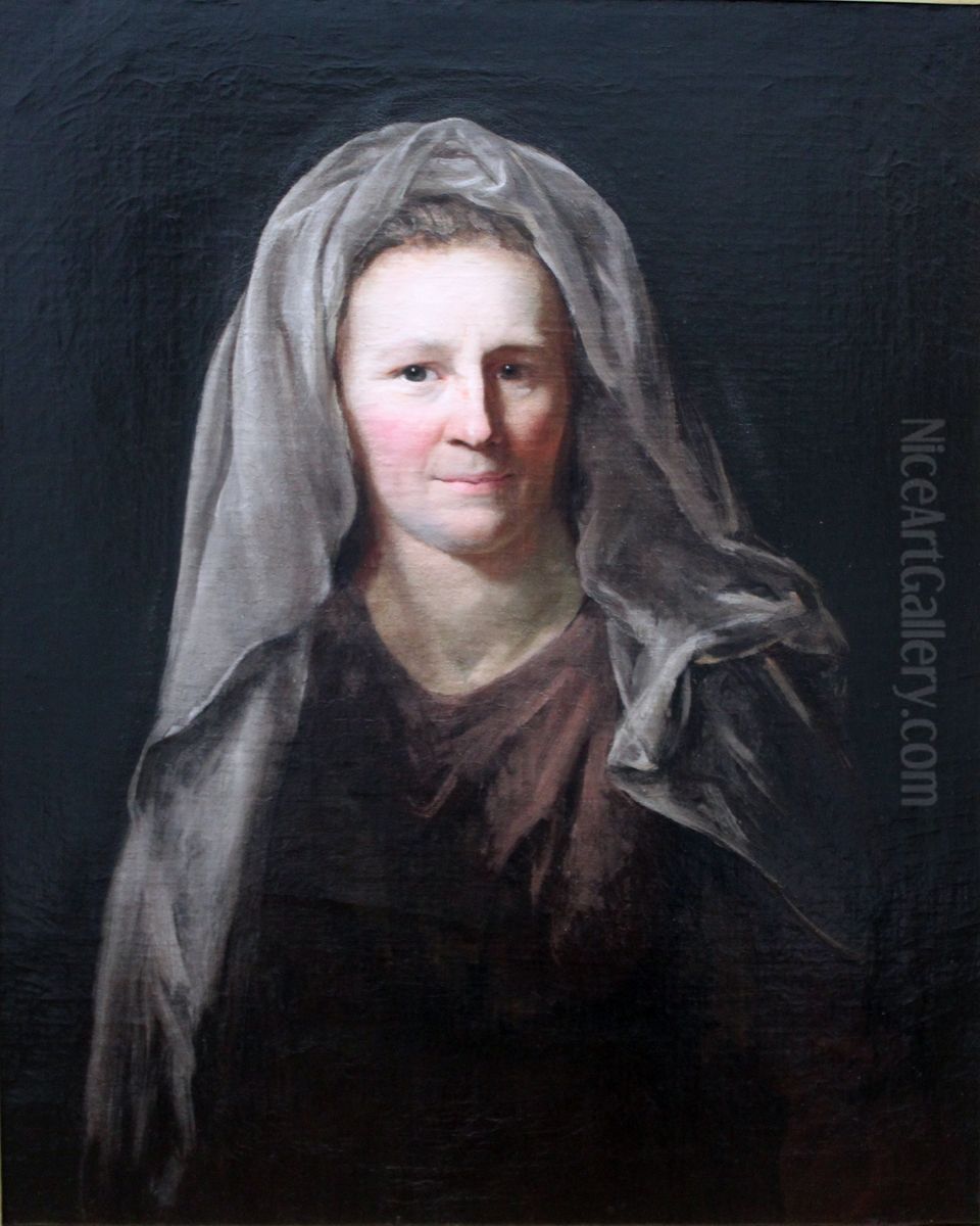 Elise Kaufmann Oil Painting by Anton Graff