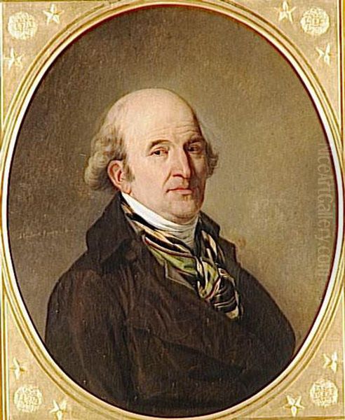 Comte Clement de Ris, senateur de l'Empire (1750-1827) Oil Painting by Joseph-Benoit Suvee