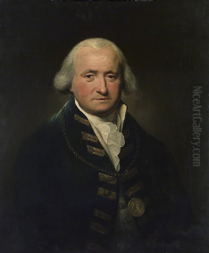 Portrait of Thomas Pasley Oil Painting by Lemuel-Francis Abbott