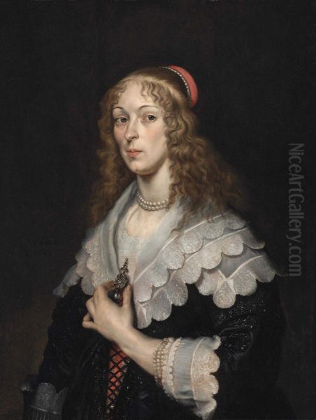 Bildnis einer unbekannten Frau Oil Painting by Joachim von, I Sandrart