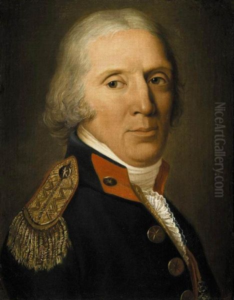 Portrait of Onofrio Boni Oil Painting by Gaspare Landi