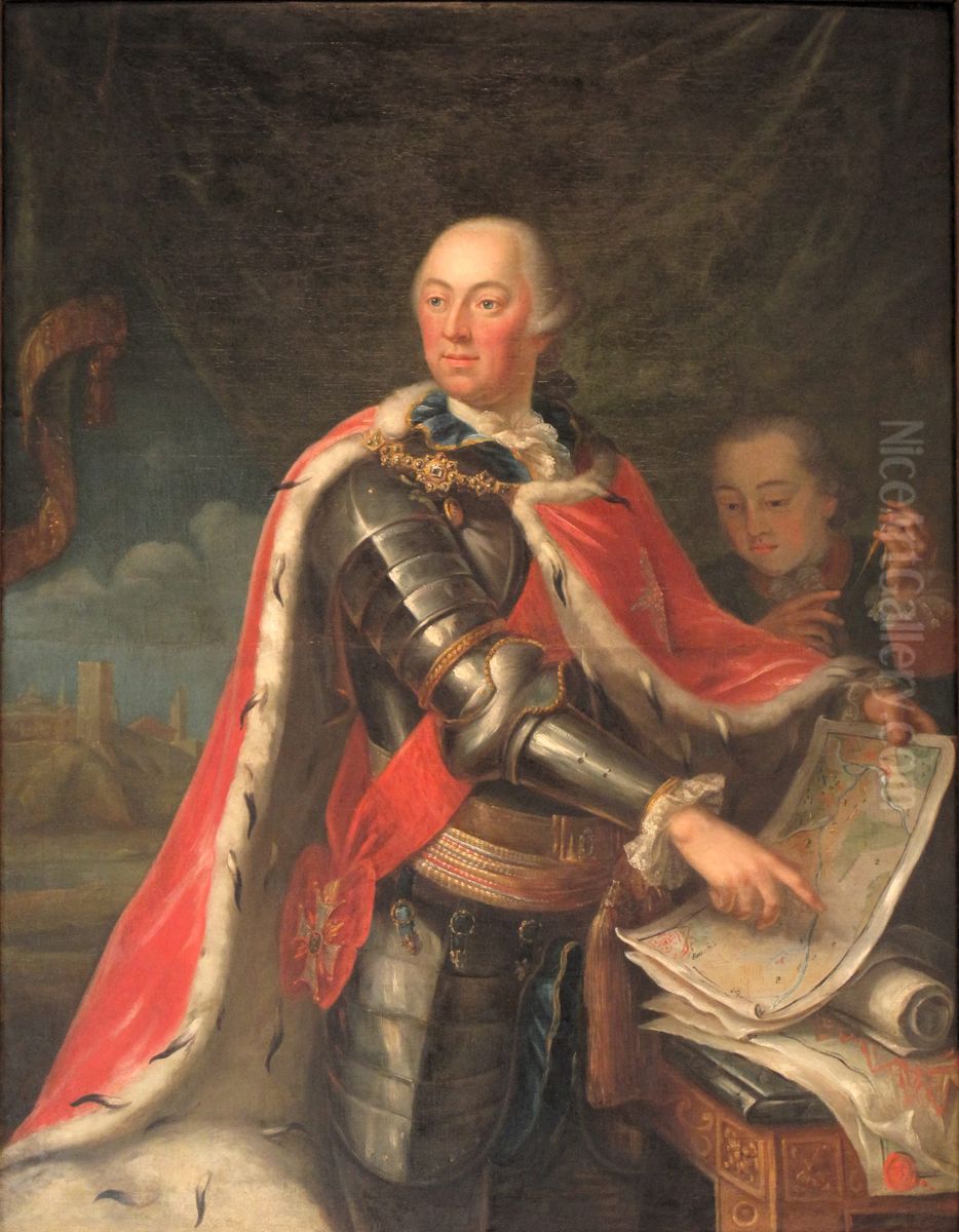 Portrait of General Ferdinand Friedrich von Nicolai Oil Painting by Nicolas Guibal