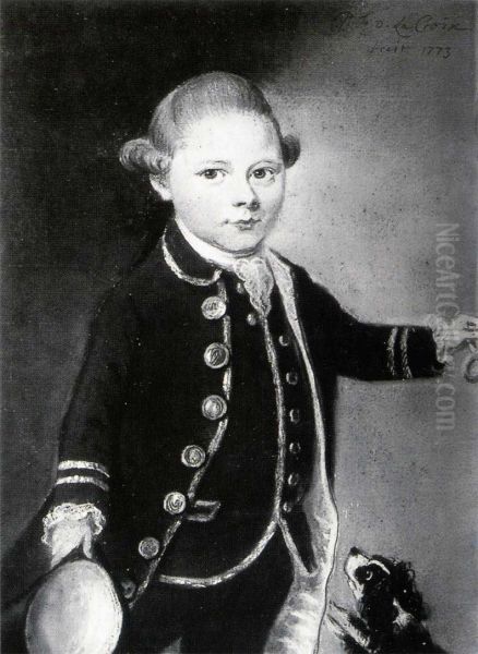 Portrait of Anthony Christiaan Winand Staring (1767-1840) Oil Painting by Pierre Frederic de la Croix