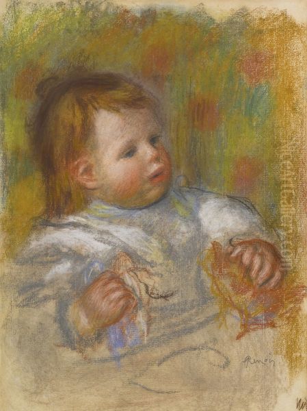 Portrait of Jean Renoir Oil Painting by Pierre-Auguste Renoir