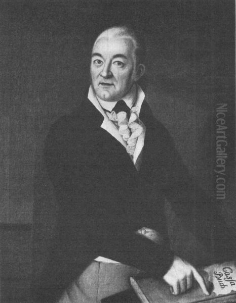 Portrait of Sigismund Leberecht Schlegel (1750-1812) Oil Painting by unknown