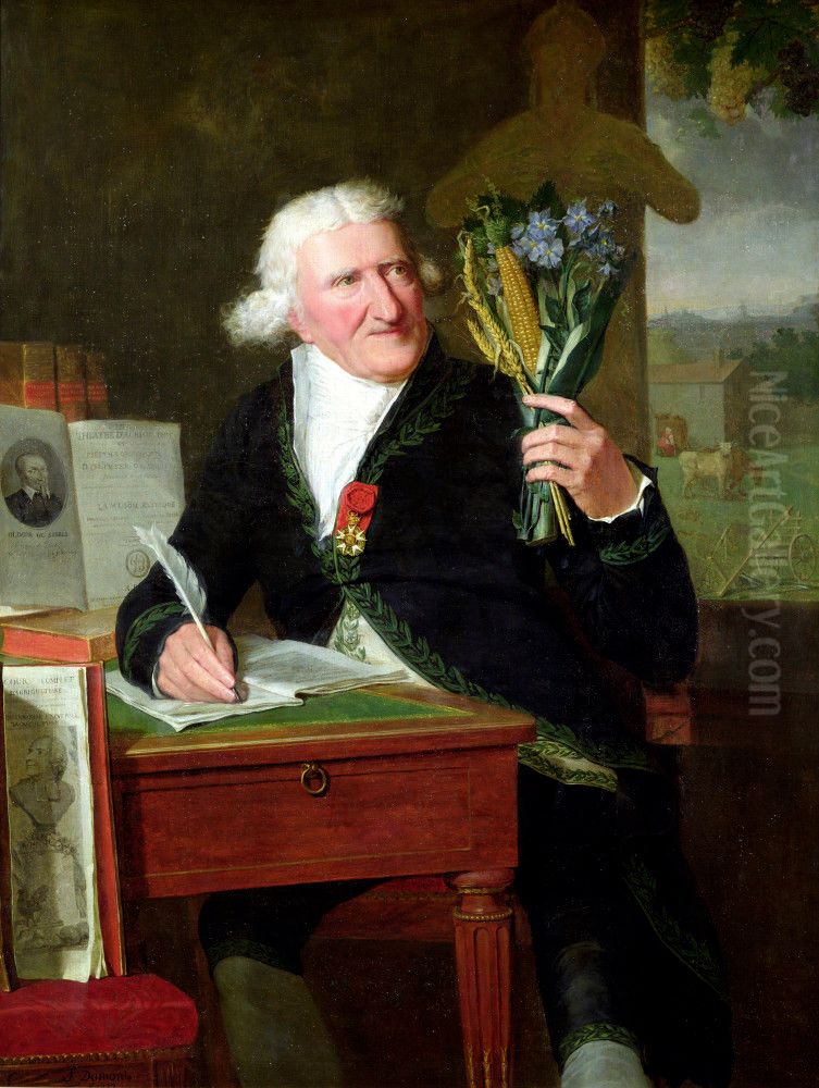 Antoine Parmentier (1737-1813) Oil Painting by Francois Dumont