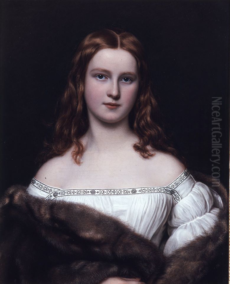 Bildnis der Wilhelmine Sulzer Oil Painting by Joseph Karl Stieler Bildnis der Wilhelmine Sulzer Oil Painting by Joseph Karl Stieler