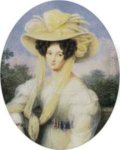 Portrait of Eleonora Tyutcheva