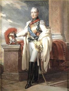 Charles-Philippe de France (1757-1836), comte d'Artois, en uniforme de colonel general des Carabiniers, vers 1815 (esquisse)