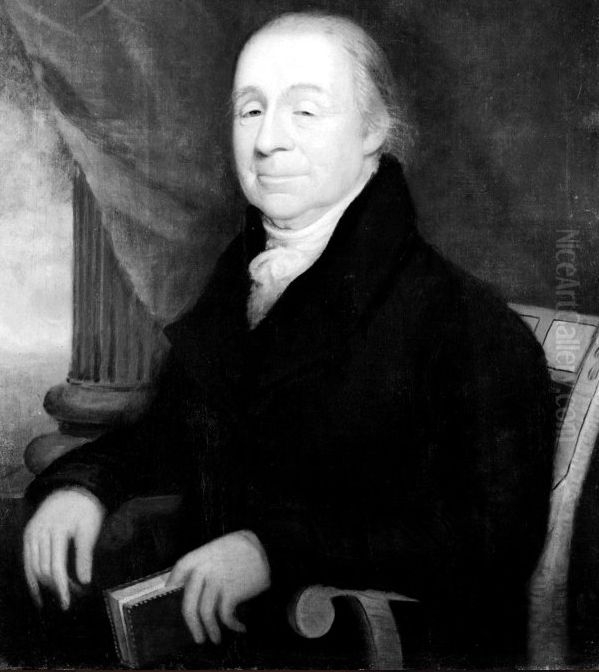 Portrait of William Gooch. Oil Painting by Ethan Allen Greenwood