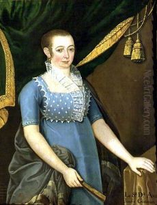 Portrait of Ana Josefa de Guzman y Lecaros, Mother of the 1st Marquis of Larrain