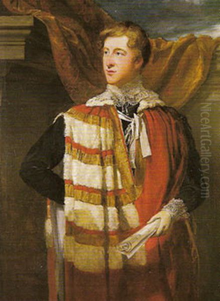 William Cavendish, 6th Duke of Devonshire(1790-1858) Oil Painting by George Hayter