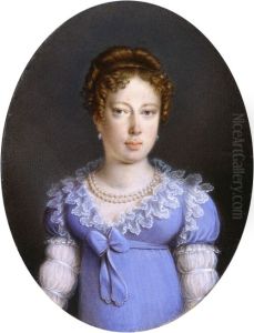 Portrait ofMaria Leopoldina of Austria(1797-1826), wife ofPedro I of Brazil(1798-1834)