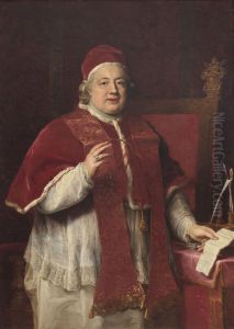 Portrait of Pope Clement XIII Rezzonico blessing