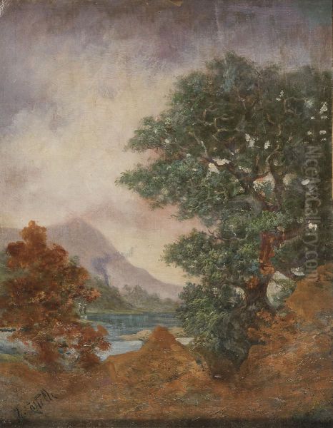Landscape Oil Painting by Alessandro Castelli