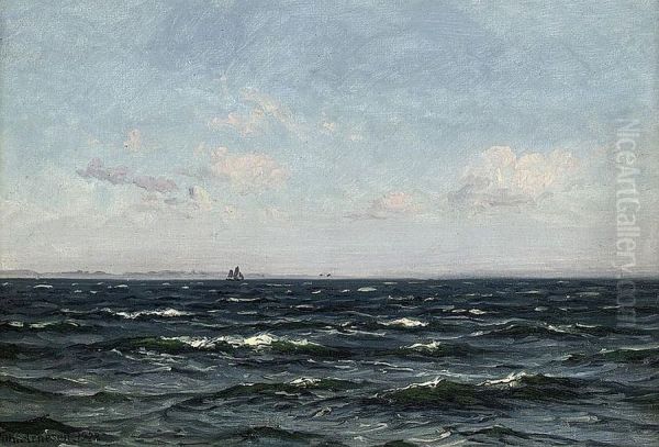 Sostykke. Oil Painting by Vilhelm Arnesen