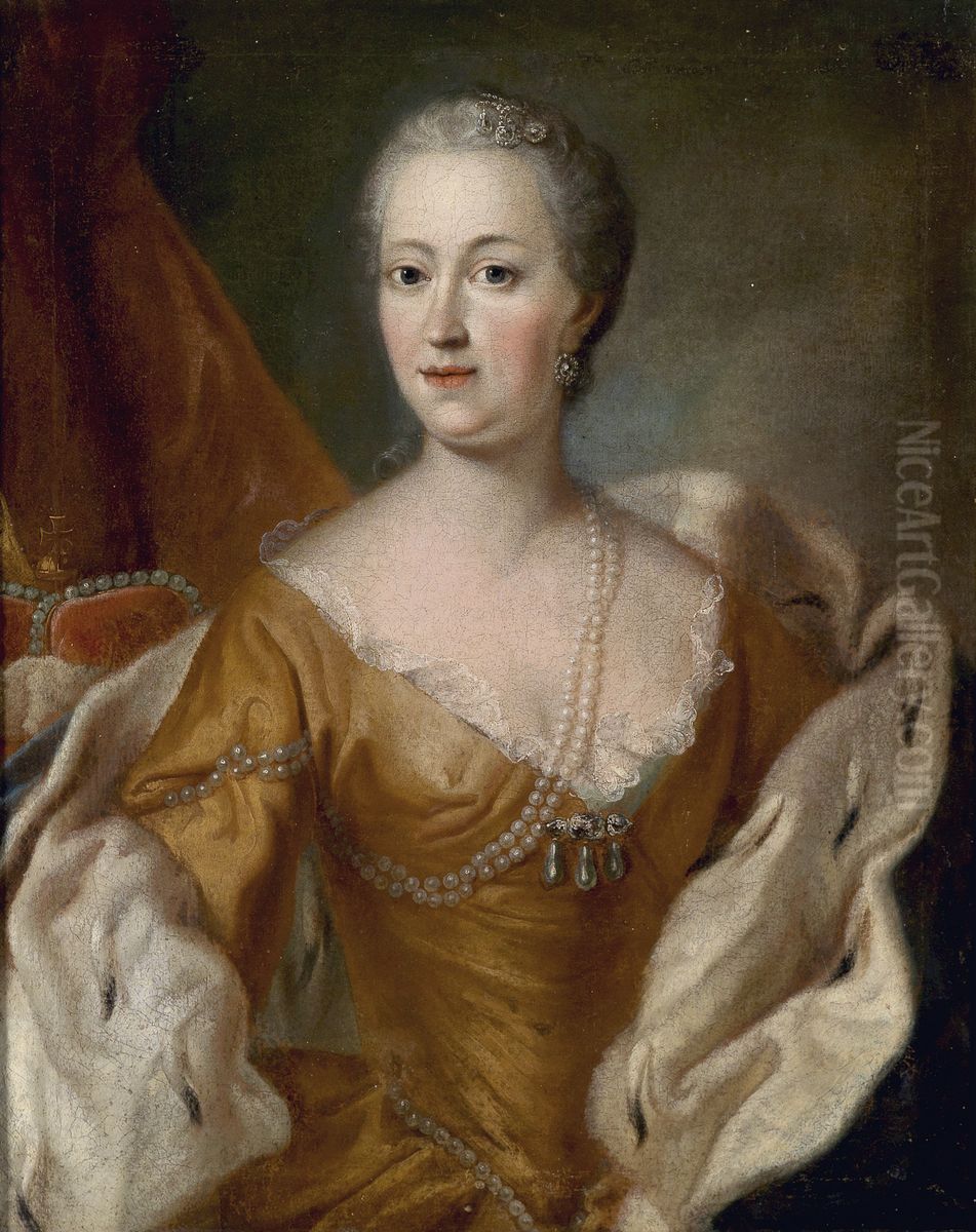 Portrait ofMaria Theresia(1717-1780) Oil Painting by Unidentified painter