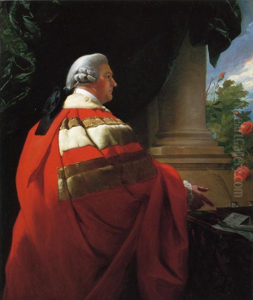 Portrait ofJohn Ward, 2nd Viscount Dudley and Ward(1725-1788) Oil Painting by John Singleton Copley