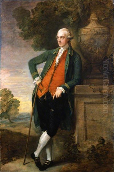 Sir Harbord Harbord Oil Painting by Thomas Gainsborough