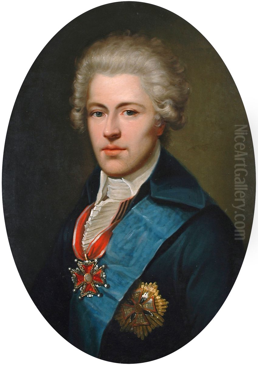 Portrait of Ignacy Potocki. Oil Painting by Alexander Kucharsky