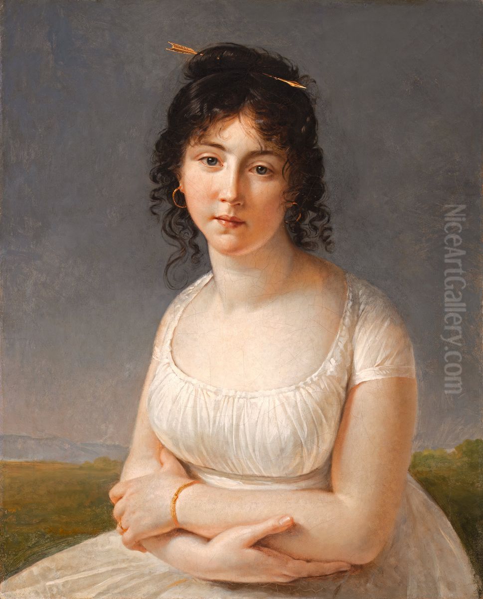 The Citoyenne Poussielgue Oil Painting by Antoine-Jean Gros