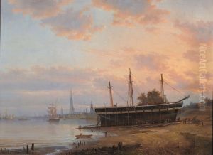 Belgian merchant navy frigate 