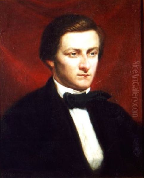 Portret Ludwika Wodzickiego Oil Painting by Leon Kaplinski