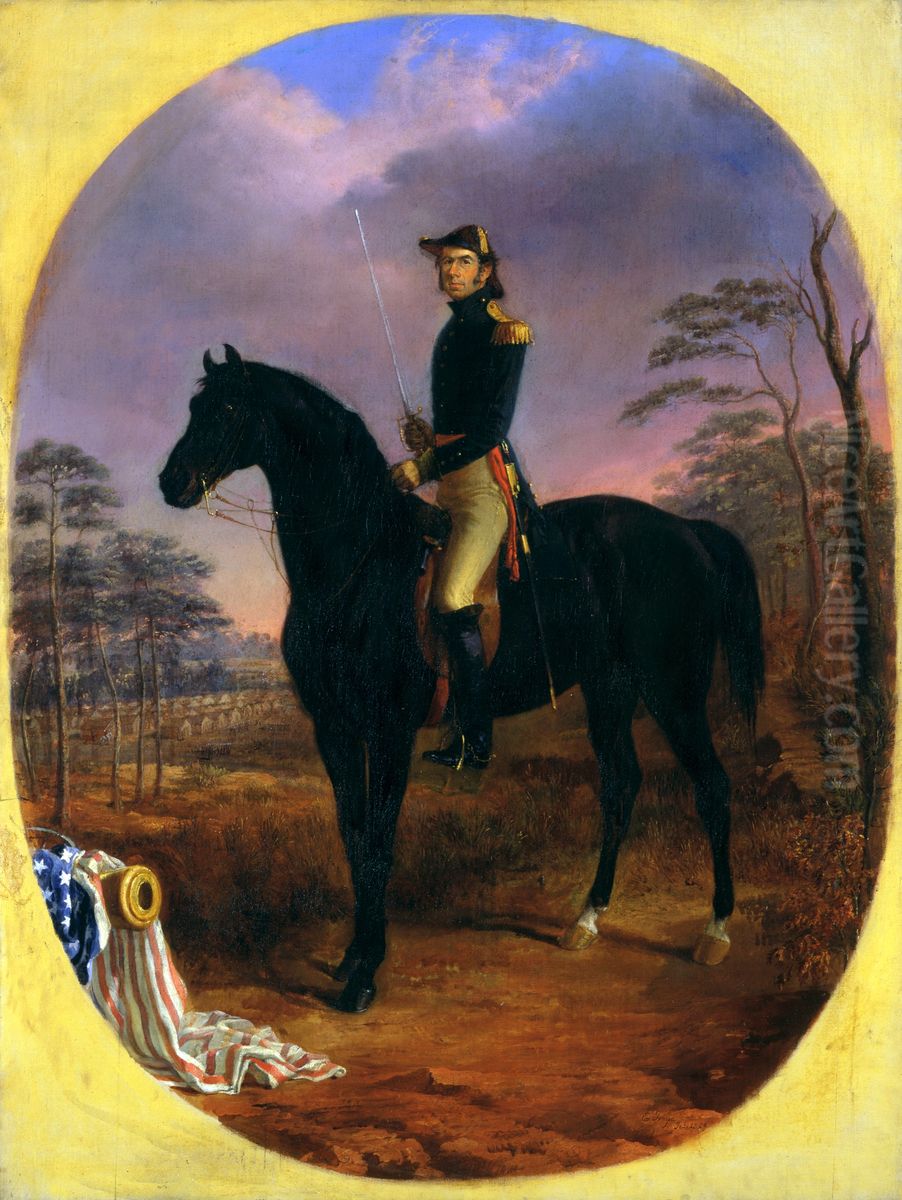 John Hartwell Cocke Oil Painting by Edward Troye