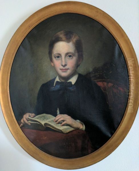 John William Armour Oil Painting by George Peter Alexander Healy