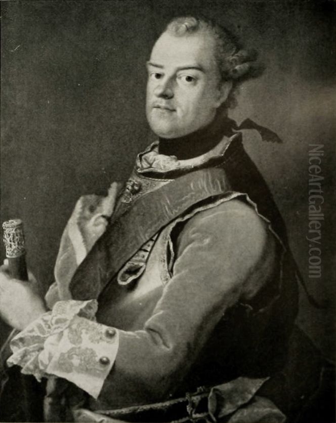 Eugen, Prinz von Hildburghausen Oil Painting by Johann Ernst Heinsius