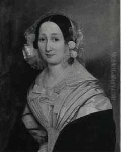 Portrait of Ernestine Drewsen.