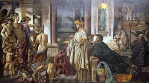The Banquet (after Plato). second version